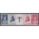 FRANCIA 1943 Yv. 568/71 OCUPACION ALEMANA SERIE COMPLETA NUEVA MINT SEGUNDA GUERRA MUNDIAL 17 €